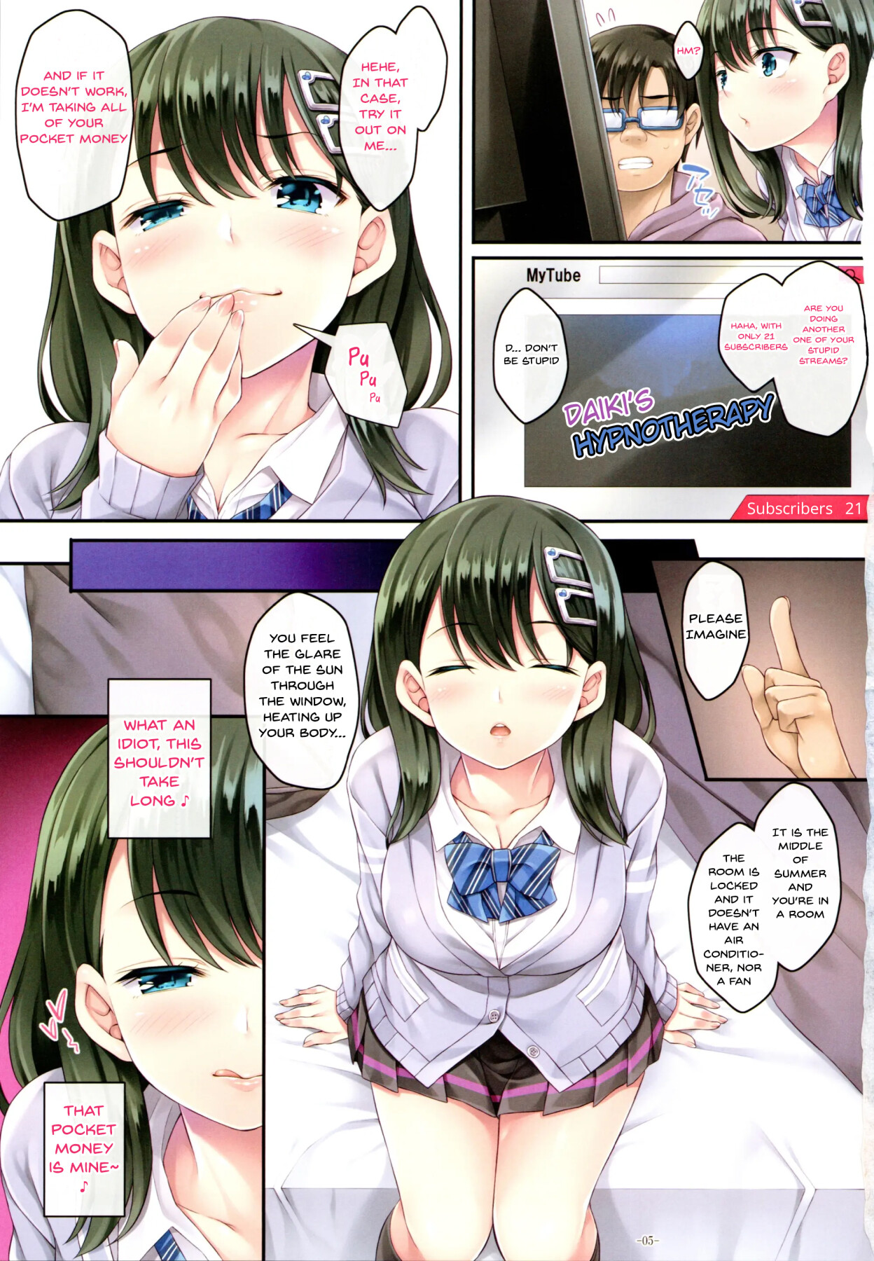 Hentai Manga Comic-Domestic Hypnosis-Read-4